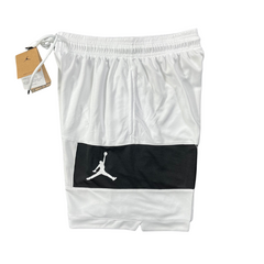 Jordan White and Black Shorts