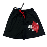 Nike Air Jordan Black White and Red Shorts