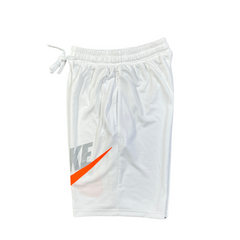 Nike White Grey Orange Shorts