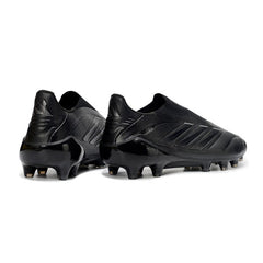 Adidas Copa Pure 4 Laceless Elite Black Firm Ground FG Football Boot