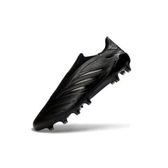 Adidas Copa Pure 4 Laceless Elite Black Firm Ground FG Football Boot