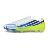 Adidas F50 Hyperfast EVO Elite White and Green Firm Ground FG Football Boot