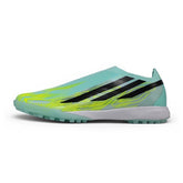 Adidas F50 Hyperfast Laceless Elite Green Final Rush Pack Turf TF Football Boot