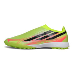 Adidas F50 Hyperfast Laceless Elite Yellow and Orange World Cup Turf TF Football Boot