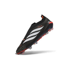 Adidas Predator 26 Elite Laceless Black and White Firm Ground FG Football Boot