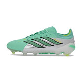 Adidas Predator 26 Elite Light Green and White Firm Ground FG Football Boot