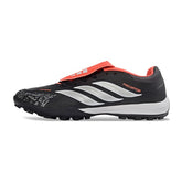 Adidas Predator 26 League Tongue Black and Red Turf TF Football Boot