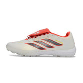 Adidas Predator 26 League Tongue White and Red Turf TF Football Boot