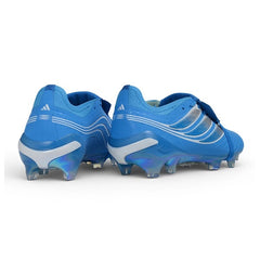 Adidas Predator 27 Elite Tongue Light Blue and White Firm Ground FG Football Boot