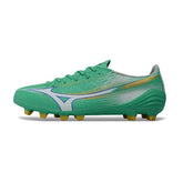 Mizuno Alpha III Elite Green Firm Ground FG Football Boot