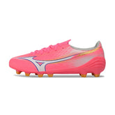Mizuno Alpha III Elite Pink Firm Ground FG Football Boot
