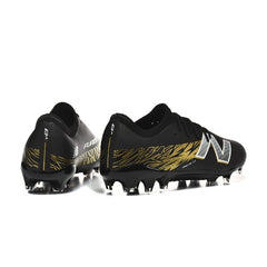 New Balance Furon Team V8 Black and Golden Firm Ground FG Football Boot