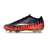 Nike Air Zoom Mercurial Vapor 15 Elite Purple and Orange Kids Firm Ground FG Football Boot