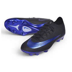 Nike Air Zoom Mercurial Vapor 17 Elite Black and Blue Firm Ground FG Football Boot