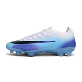Nike Air Zoom Mercurial Vapor 17 Elite White and Blue Firm Ground FG Football Boot