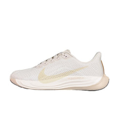 Nike Air Zoom Pegasus 35 White and Beige Running Shoes