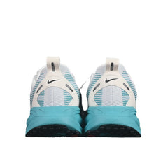Nike Air Zoom Vomero 18 White and Light Blue Running Shoes