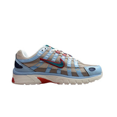 Nike P-6000 Gray and Light Blue Running Shoes