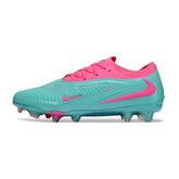 Nike Phantom 6 Elite Light Blue and Pink Firm Ground FG Football Boot