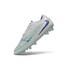 Nike Phantom 6 Elite White and Light Blue Firm Ground FG Football Boot