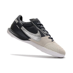 Nike Streetgato White and Gray Indoor IC Football Boot