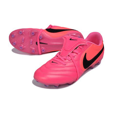 Nike Tiempo Ligera Pro Tongue Pink Firm Ground FG Football Boot