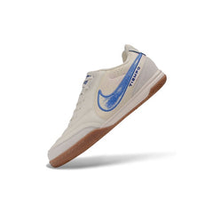 Nike Tiempo Streetgato Gray and Blue Indoor IC Football Boot