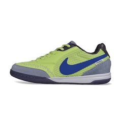 Nike Tiempo Streetgato Green and Blue Indoor IC Football Boot