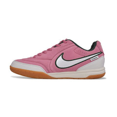 Nike Tiempo Streetgato Pink and White Indoor IC Football Boot