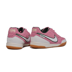 Nike Tiempo Streetgato Pink and White Indoor IC Football Boot