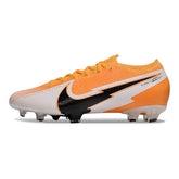 Nike Zoom Mercurial Vapor 13 Elite Orange and White Firm Ground FG Football Boot