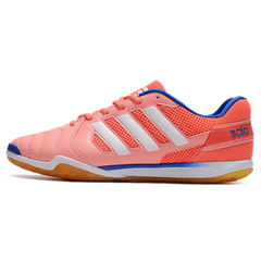 Futsal-Schuhe Adidas Top Sala IC in Rosa und Weiß - VN Esportes