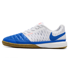 Nike Lunar Gato II IC Futsal-Schuh Weiß und Blau - VN Esportes