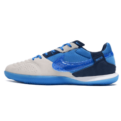 Nike Streetgato IC Futsal-Hallenschuh in Grau und Blau - VN Esportes