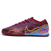 Chuteira Nike Zoom Mercurial Vapor 15 Elite IC Mbappé Roxa - VN Esportes