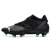 Chuteiras Puma Future Z 1.3 FG Pretas e Azul-Claro - VN Esportes