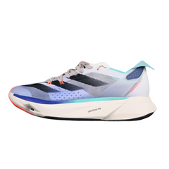 Adidas Adizero Adios Pro 3 White and Blue Running Shoes