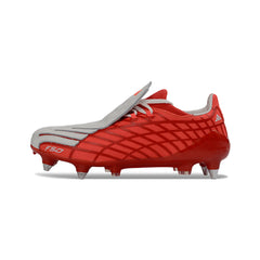 Adidas F50 Spider Red and White Mixed Studs SG Football Boot