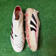Adidas Predator 25 Elite Laceless Goal Hunter Pack Firm Ground FG Football Boot Size 44.5 Eur