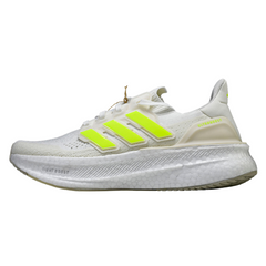 Adidas Ultraboost 5X White and Green Running Shoes