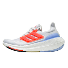 Adidas Ultraboost Light Blue Dawn Solar Red Running Shoes