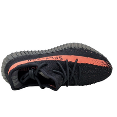 Adidas Yeezy Boost 350V2 Black and Red Casual Shoes