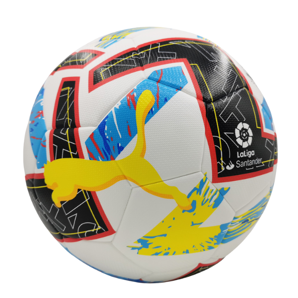 Puma Orbita Green and Yellow Football Ball
