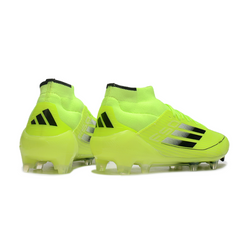 Adidas F50 Elite Mid Cut Green and Black Firm Ground FG Football Boot