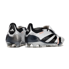 Chuteira Campo Adidas Predator 30 Elite Com Lingua FG Prata e Preta - VENI Futebol