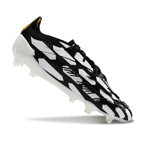 Chuteira Campo Adidas Predator 30 Elite FG Branca e Preta - VENI Futebol