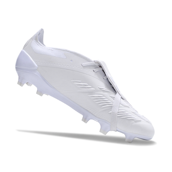 Chuteira Campo Adidas Predator 30 Elite Com Lingua FG Base Branca Pack - VENI Futebol