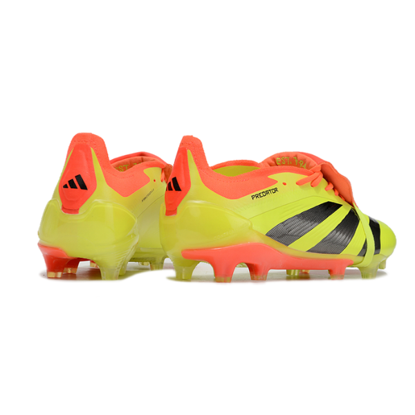 Adidas Predator 30 Elite Fußballschuh mit Zunge, FG, gelb und orange - VENI Futebol
