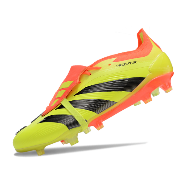 Adidas Predator 30 Elite FG Fußballschuhe mit Zunge, Gelb und Orange - VENI Futebol