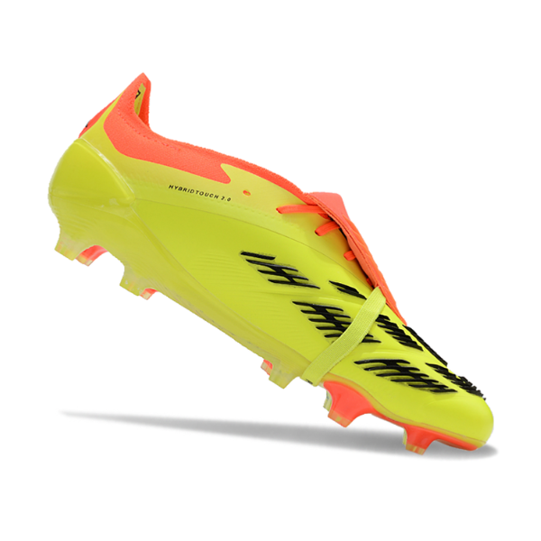 Adidas Predator 30 Elite FG Fußballschuh mit Zunge, Gelb und Orange - VENI Futebol